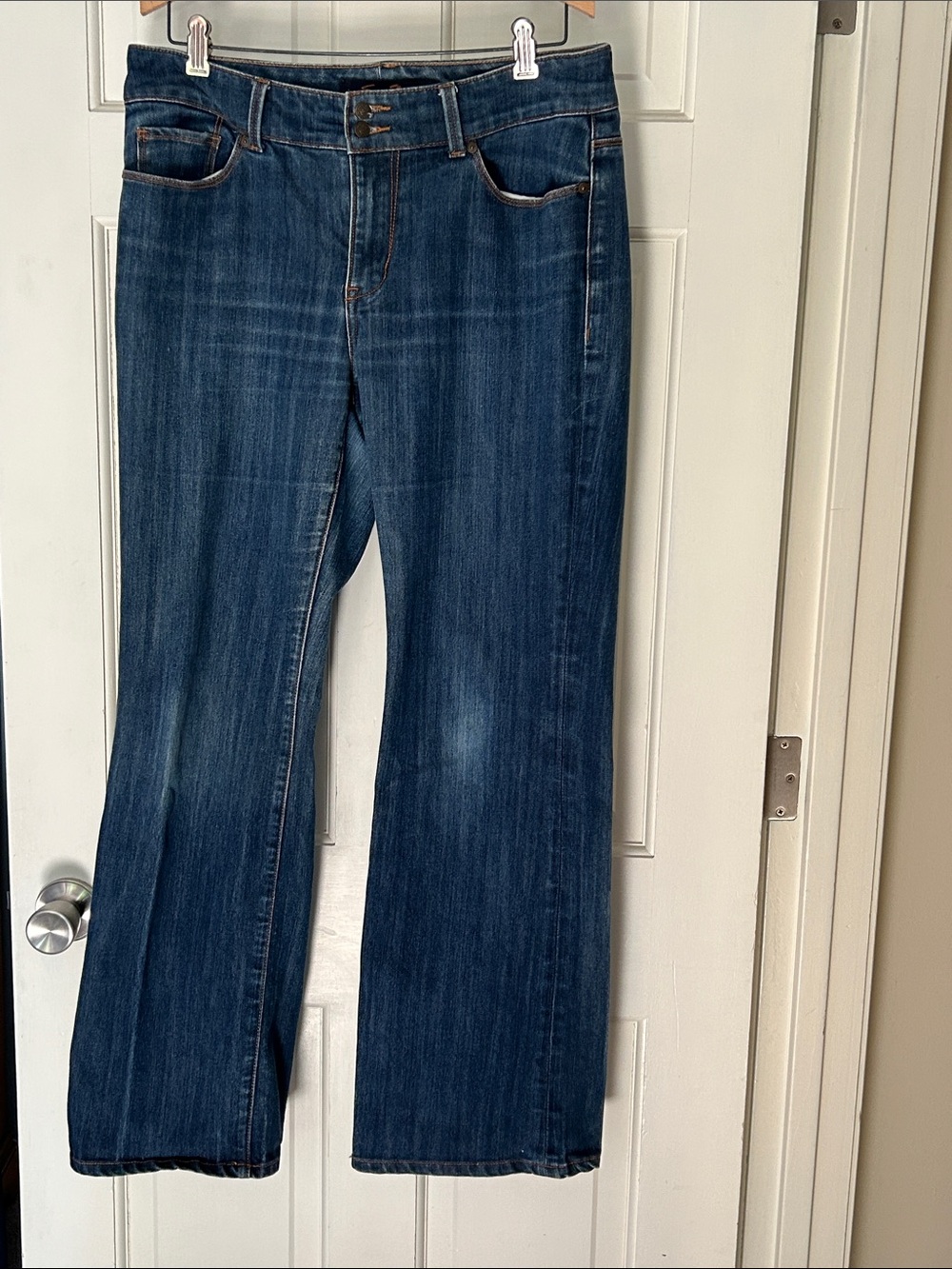 Seven7 Dark Blue Boot Cut Jeans